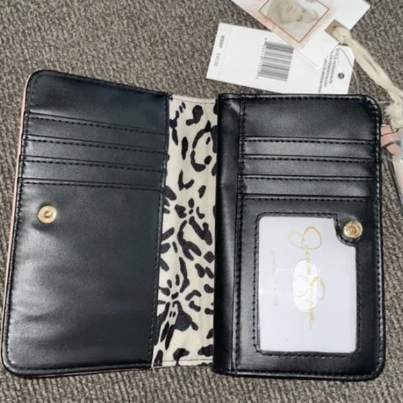 Jessica Simpson Jaclyn Fran Wallet in Powder Blush - Picture 3 of 8